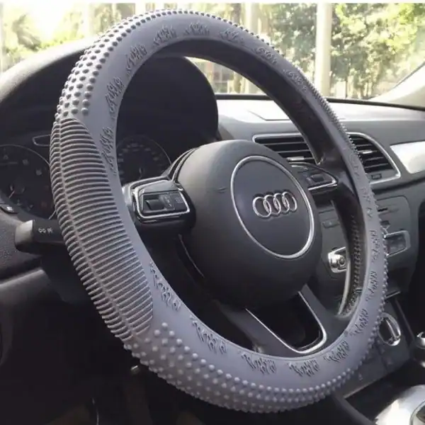 Universal Car Steering Wheel Cover (Silicone) - Image 4