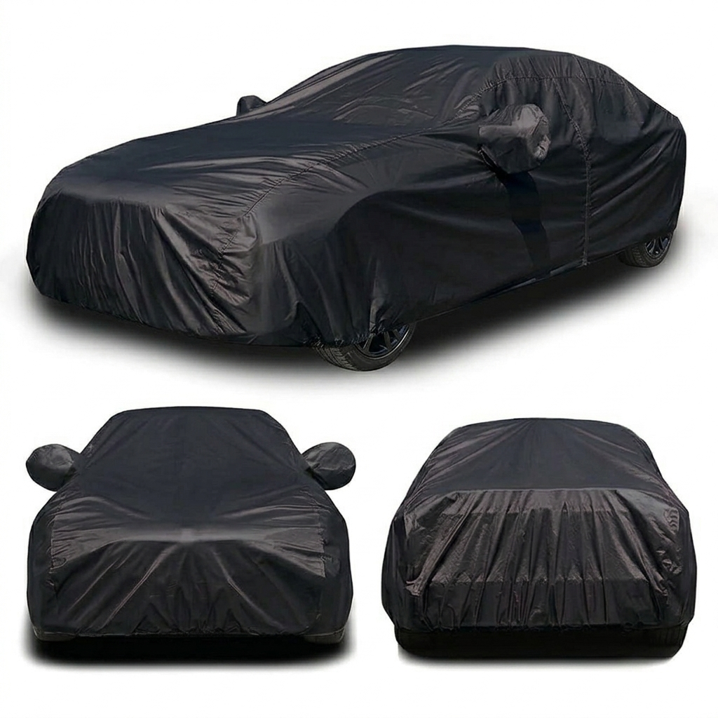 Premium Black Colour Car Cover For - Corolla 90 | Corolla 100 | Corolla 110 | Corolla 111 | Corona Premio | Corona Box | Toyota Wagon | Toyota Allion | Toyota Premio | Toyota Axio | Toyota Corolla Ultimate Protection for Your Car - Image 5