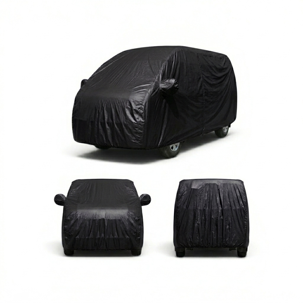 Premium Black Colour Car Cover For - • Haice • Navana • Pardo | Ultimate Protection for Your Car - Image 5