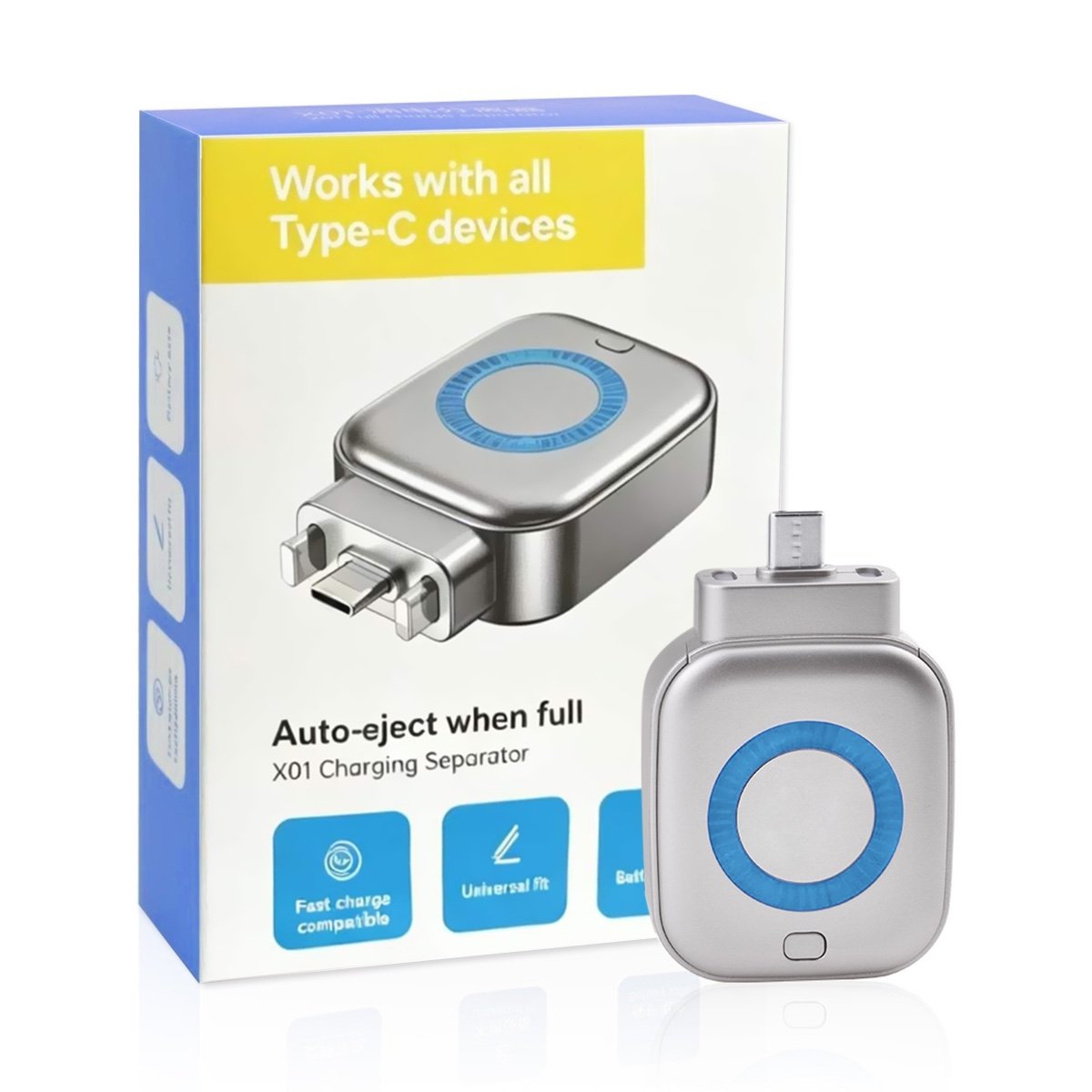 140W Auto Power-Off Fast Charging Adapter