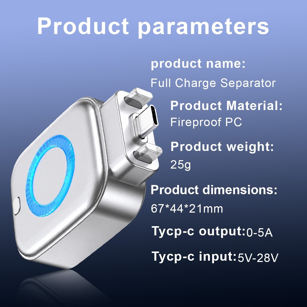 140W Auto Power-Off Fast Charging Adapter - Image 6