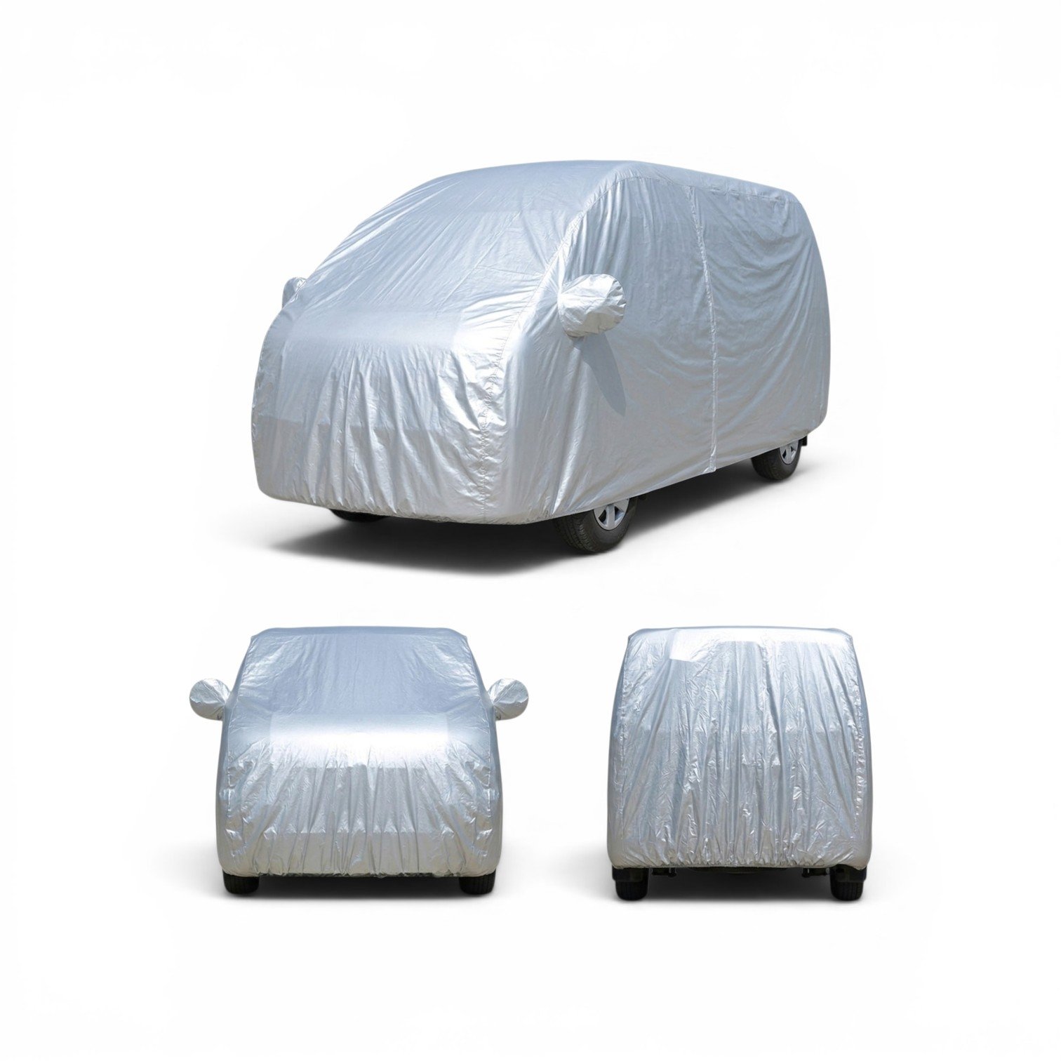 Premium Selver colour Car Cover For - • Haice • Navana • Pardo | Ultimate Protection for Your Car - Image 6
