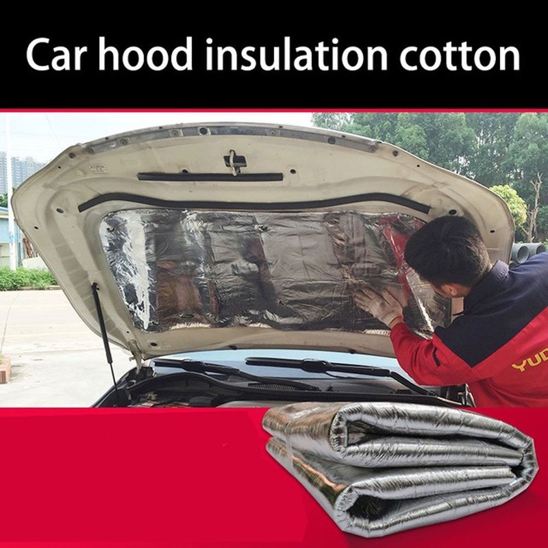 Car Bonnet Foaming Paper – Heat & Sound Insulation Mat (Universal Fit) - Image 4