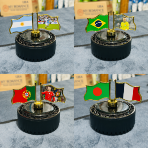 Football Lover Solar Flag Showpiece