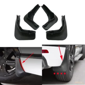 Premium Flexible Car Mudguard Set (4 Pcs)