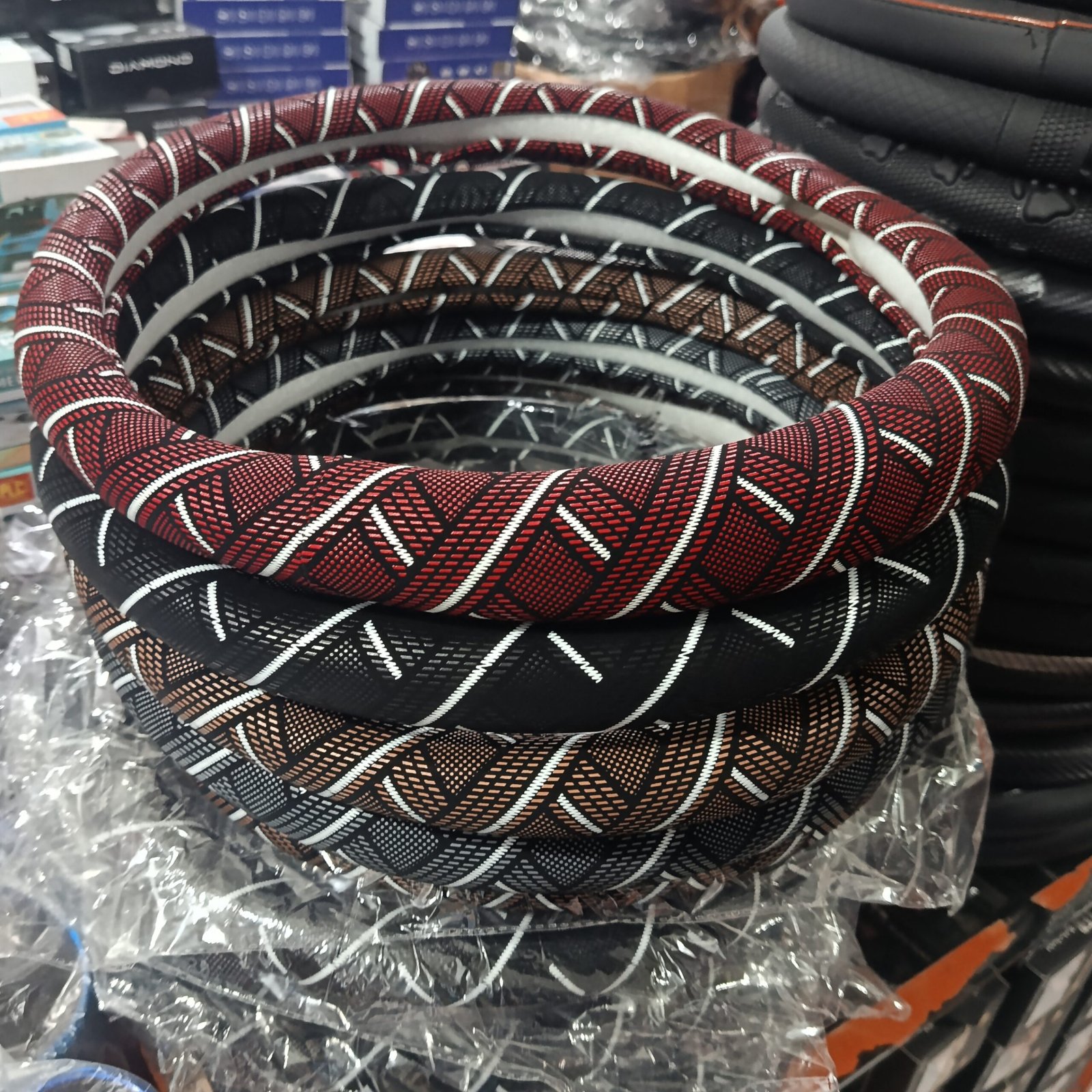 Premium Universal Braided Steering Wheel Cover | Anti-Slip Soft Grip | Comfortable Driving | Fits Most Cars - Image 3