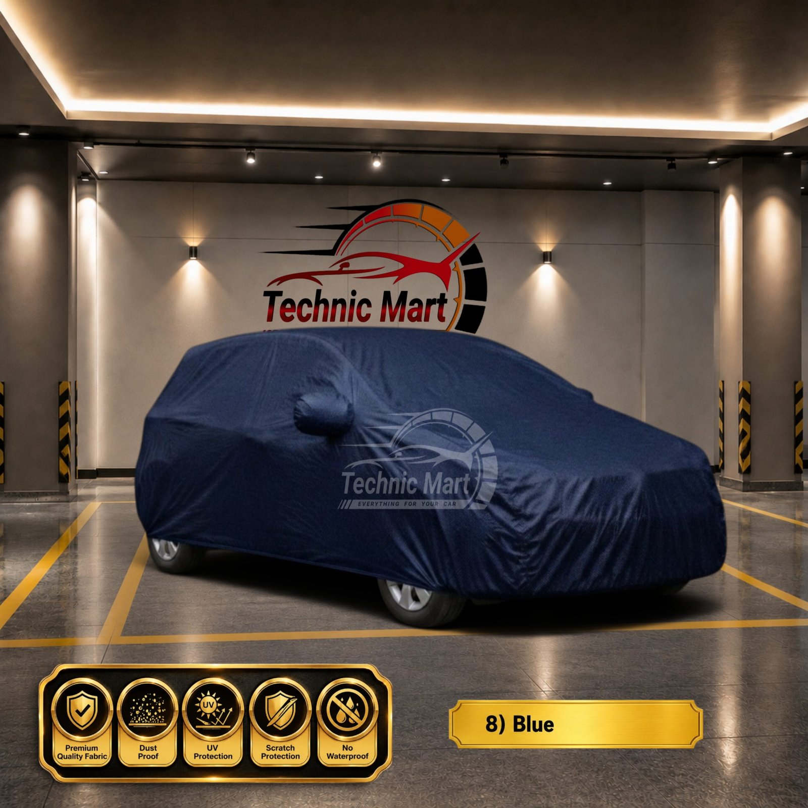 Compact Hatchback (ছোট হ্যাচব্যাক) Premium 12 Color Car Body Cover 1– Toyota Aqua, Honda Fit, Mazda Demio (Mazda2), Nissan Note, Suzuki Swift, Suzuki Alto, Suzuki Wagon R & Mitsubishi Mirage | প্রিমিয়াম ১২ রঙের গাড়ির বডি কভার - Image 9