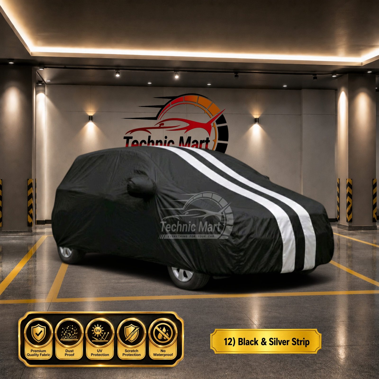 Compact Hatchback (ছোট হ্যাচব্যাক) Premium 12 Color Car Body Cover 1– Toyota Aqua, Honda Fit, Mazda Demio (Mazda2), Nissan Note, Suzuki Swift, Suzuki Alto, Suzuki Wagon R & Mitsubishi Mirage | প্রিমিয়াম ১২ রঙের গাড়ির বডি কভার - Image 13