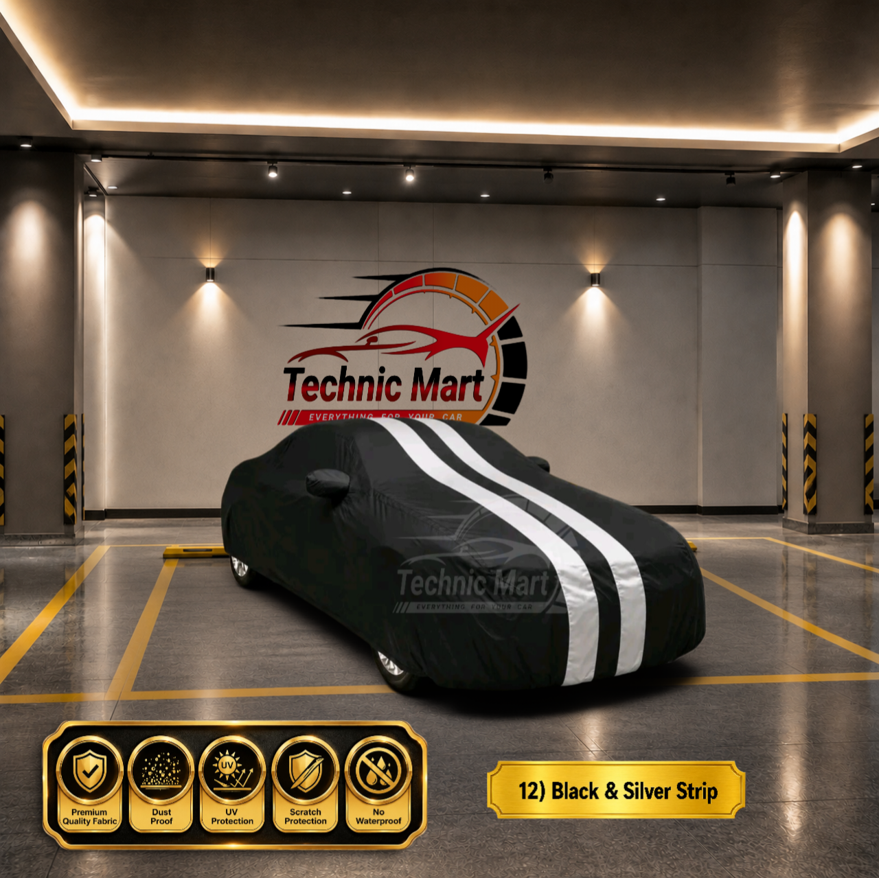 Compact Sedan (ছোট সেডান) Premium 12 Color Car Body Cover 2, Toyota Axio, Honda Grace, Toyota Yaris Sedan, Mazda Axela Sedan, Honda City | প্রিমিয়াম ১২ রঙের গাড়ির বডি কভার - Image 12