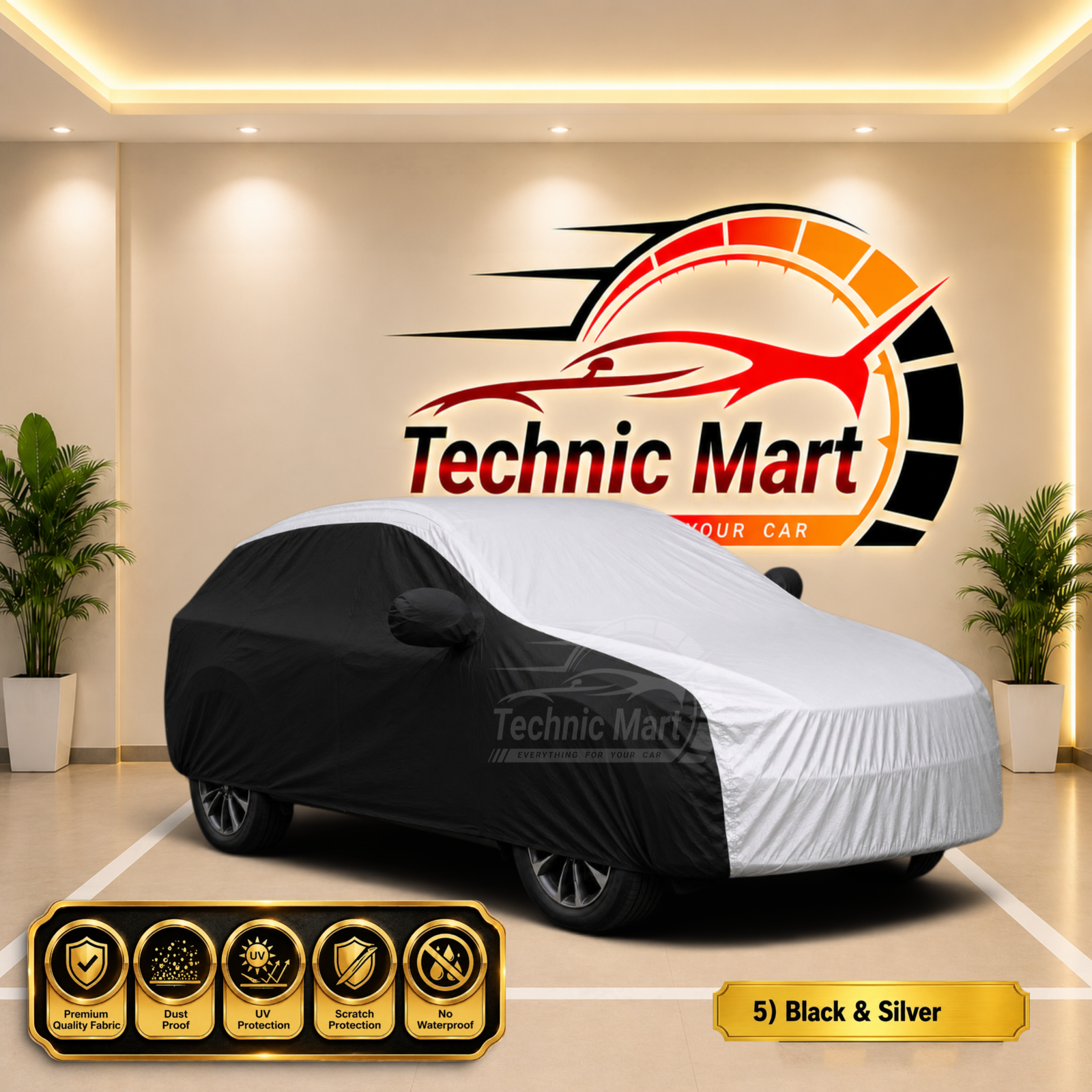 Compact Crossover SUV Premium 12 Color Car Body Cover 5 , Toyota Raize, Toyota Corolla Cross, Toyota Yaris Cross, Honda Vezel, Mazda CX-3, Hyundai Creta, Kia Seltos, Nissan Kicks | প্রিমিয়াম ১২ রঙের গাড়ির বডি কভার - Image 6