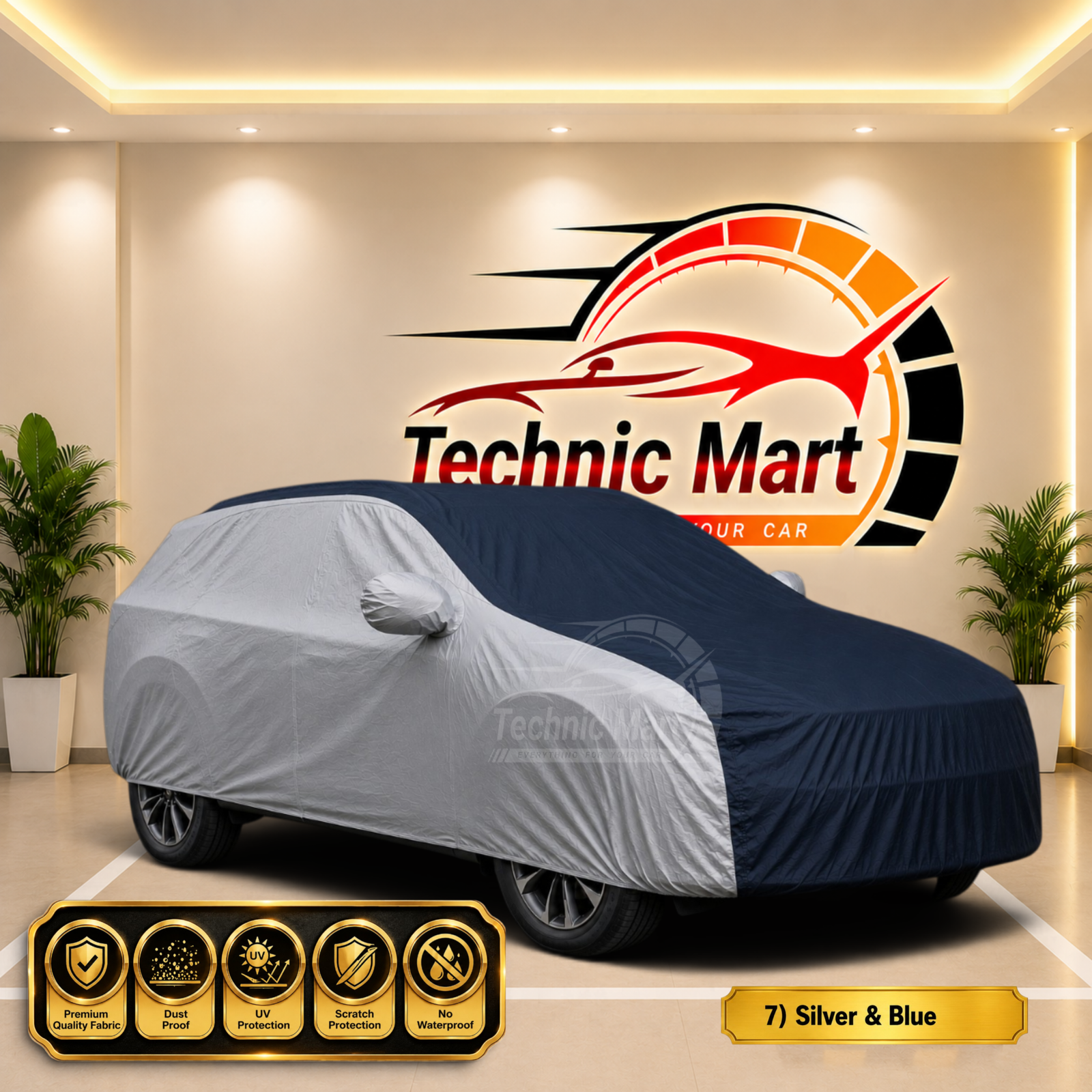Compact Crossover SUV Premium 12 Color Car Body Cover 5 , Toyota Raize, Toyota Corolla Cross, Toyota Yaris Cross, Honda Vezel, Mazda CX-3, Hyundai Creta, Kia Seltos, Nissan Kicks | প্রিমিয়াম ১২ রঙের গাড়ির বডি কভার - Image 8