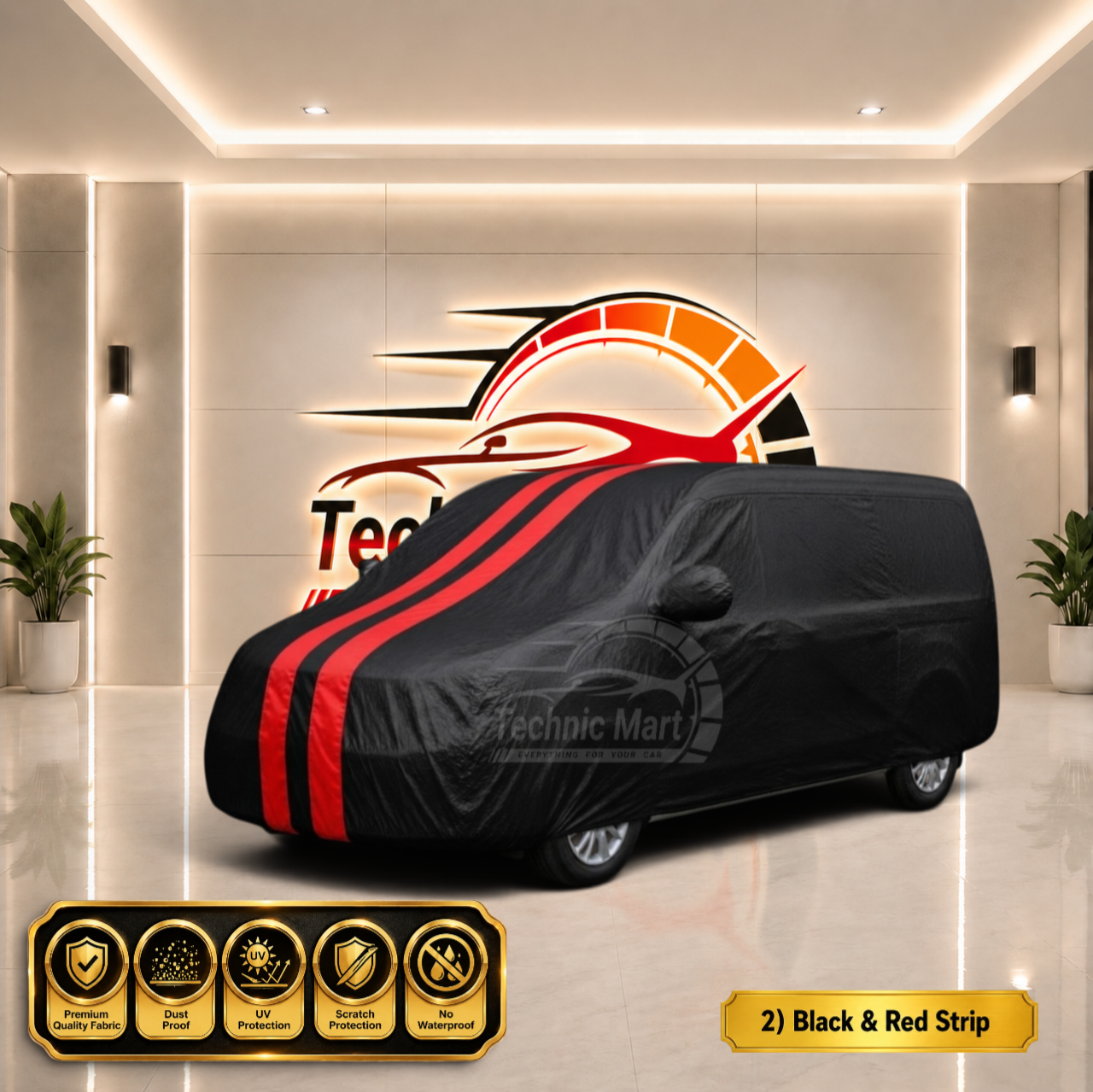 Mini Van / MPV Premium 12 Color Car Body Cover 8 | Toyota Noah | Toyota Voxy | Toyota Esquire | Toyota Alphard | Toyota Vellfire | Honda Freed | Nissan Serena | Mitsubishi Delica | প্রিমিয়াম ১২ রঙের গাড়ির বডি কভার - Image 3