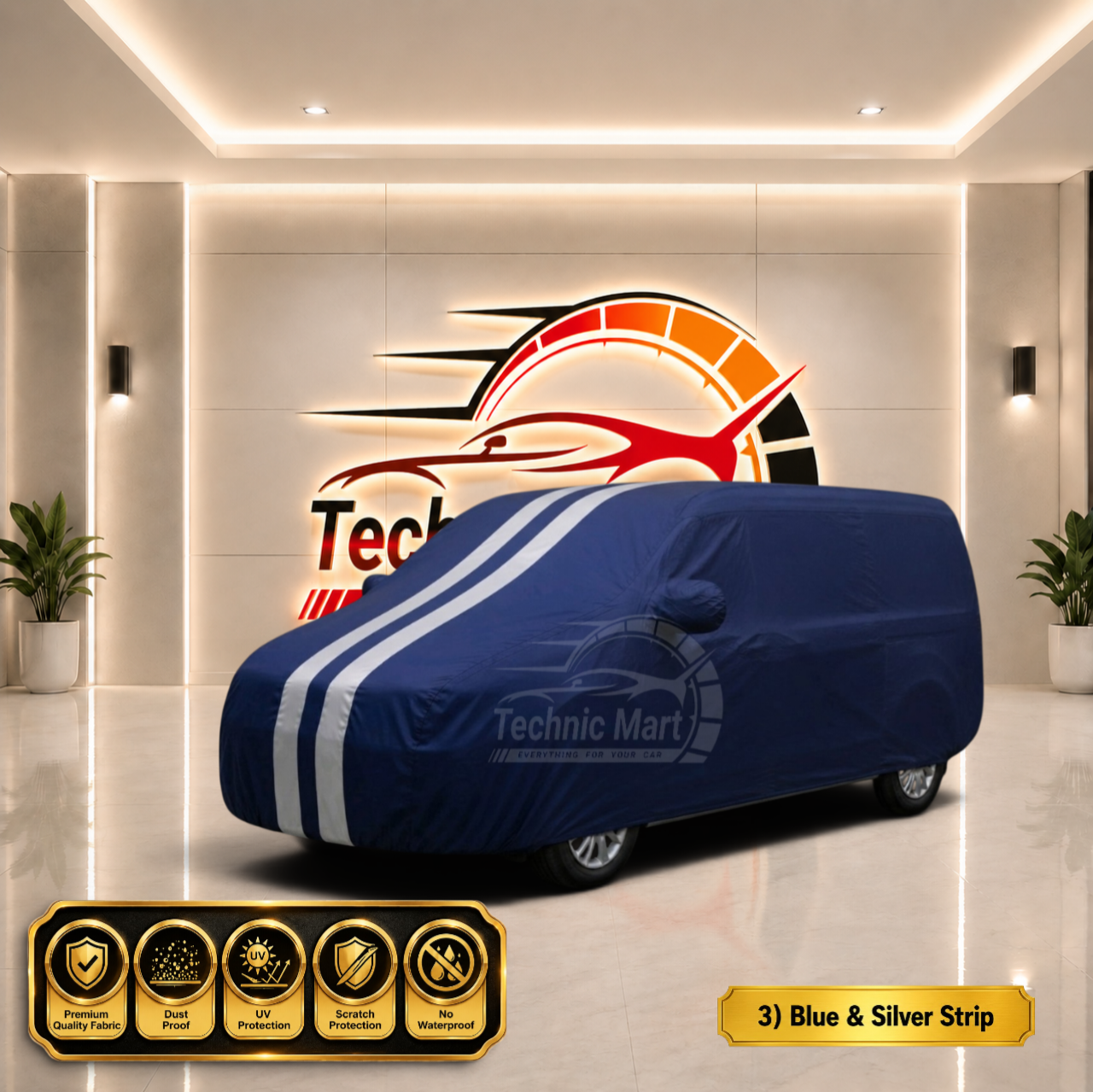 Mini Van / MPV Premium 12 Color Car Body Cover 8 | Toyota Noah | Toyota Voxy | Toyota Esquire | Toyota Alphard | Toyota Vellfire | Honda Freed | Nissan Serena | Mitsubishi Delica | প্রিমিয়াম ১২ রঙের গাড়ির বডি কভার - Image 13