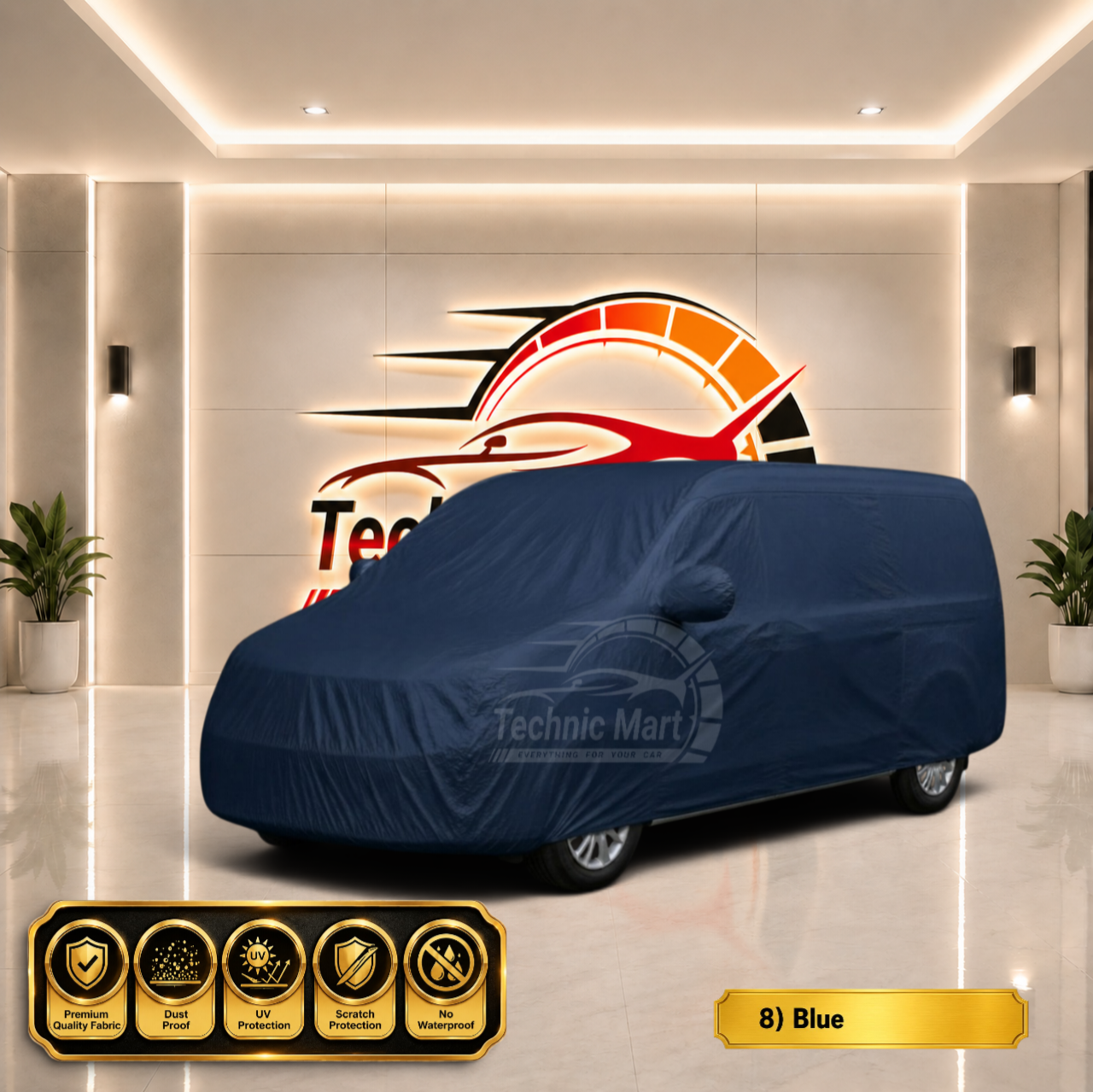 Mini Van / MPV Premium 12 Color Car Body Cover 8 | Toyota Noah | Toyota Voxy | Toyota Esquire | Toyota Alphard | Toyota Vellfire | Honda Freed | Nissan Serena | Mitsubishi Delica | প্রিমিয়াম ১২ রঙের গাড়ির বডি কভার - Image 8