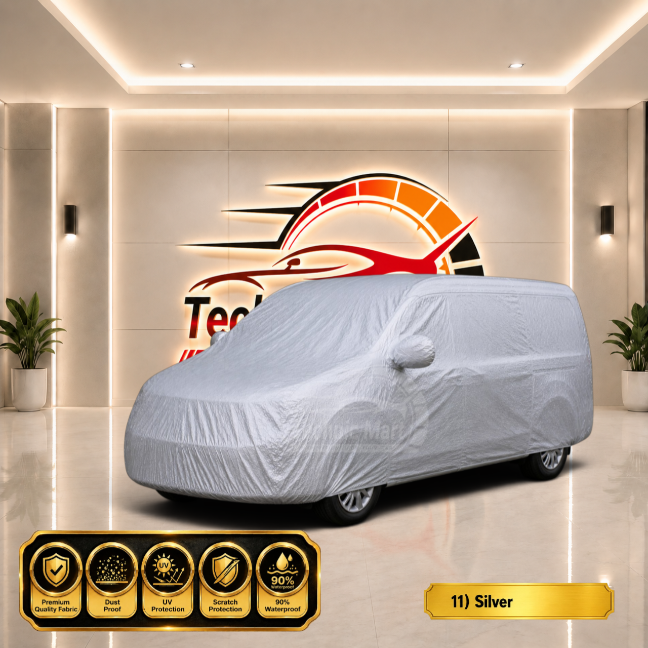 Mini Van / MPV Premium 12 Color Car Body Cover 8 | Toyota Noah | Toyota Voxy | Toyota Esquire | Toyota Alphard | Toyota Vellfire | Honda Freed | Nissan Serena | Mitsubishi Delica | প্রিমিয়াম ১২ রঙের গাড়ির বডি কভার - Image 11