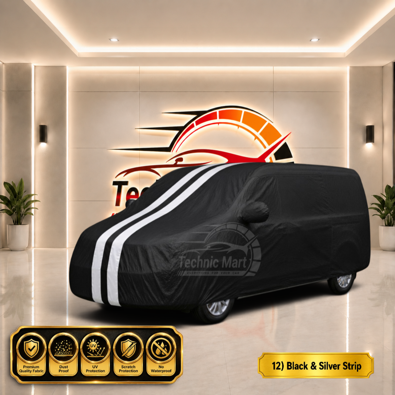 Mini Van / MPV Premium 12 Color Car Body Cover 8 | Toyota Noah | Toyota Voxy | Toyota Esquire | Toyota Alphard | Toyota Vellfire | Honda Freed | Nissan Serena | Mitsubishi Delica | প্রিমিয়াম ১২ রঙের গাড়ির বডি কভার - Image 12