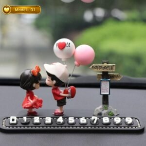 Cute Couple Car Dashboard Decoration Collection | Romantic Love Showpiece | Premium Dashboard Ornament | Gift for Couples