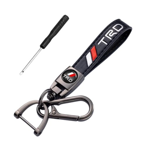 Premium Leather Car Keychain | Metal Car Key Holder | Honda, Toyota TRD, BMW, Nissan, Mazda & More | TechnicMart - Image 9