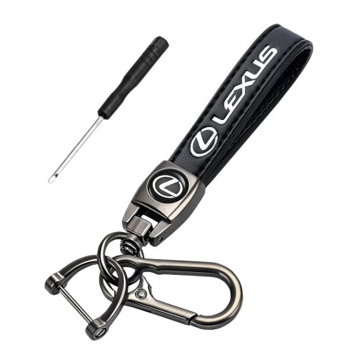 Premium Leather Car Keychain | Metal Car Key Holder | Honda, Toyota TRD, BMW, Nissan, Mazda & More | TechnicMart - Image 7