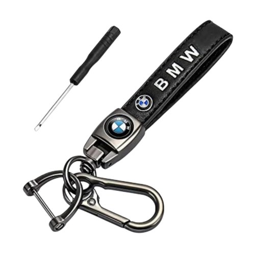 Premium Leather Car Keychain | Metal Car Key Holder | Honda, Toyota TRD, BMW, Nissan, Mazda & More | TechnicMart - Image 5