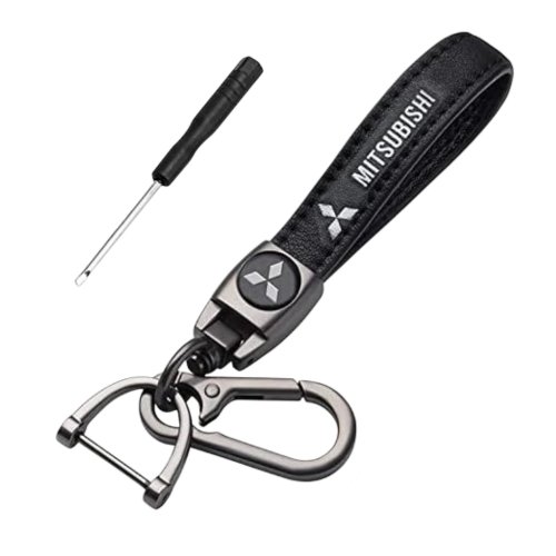 Premium Leather Car Keychain | Metal Car Key Holder | Honda, Toyota TRD, BMW, Nissan, Mazda & More | TechnicMart - Image 4