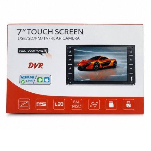 7 Inch Double DIN Touch Screen Car MP5 Player with Bluetooth, USB, SD, FM & Rear Camera Support - Image 5