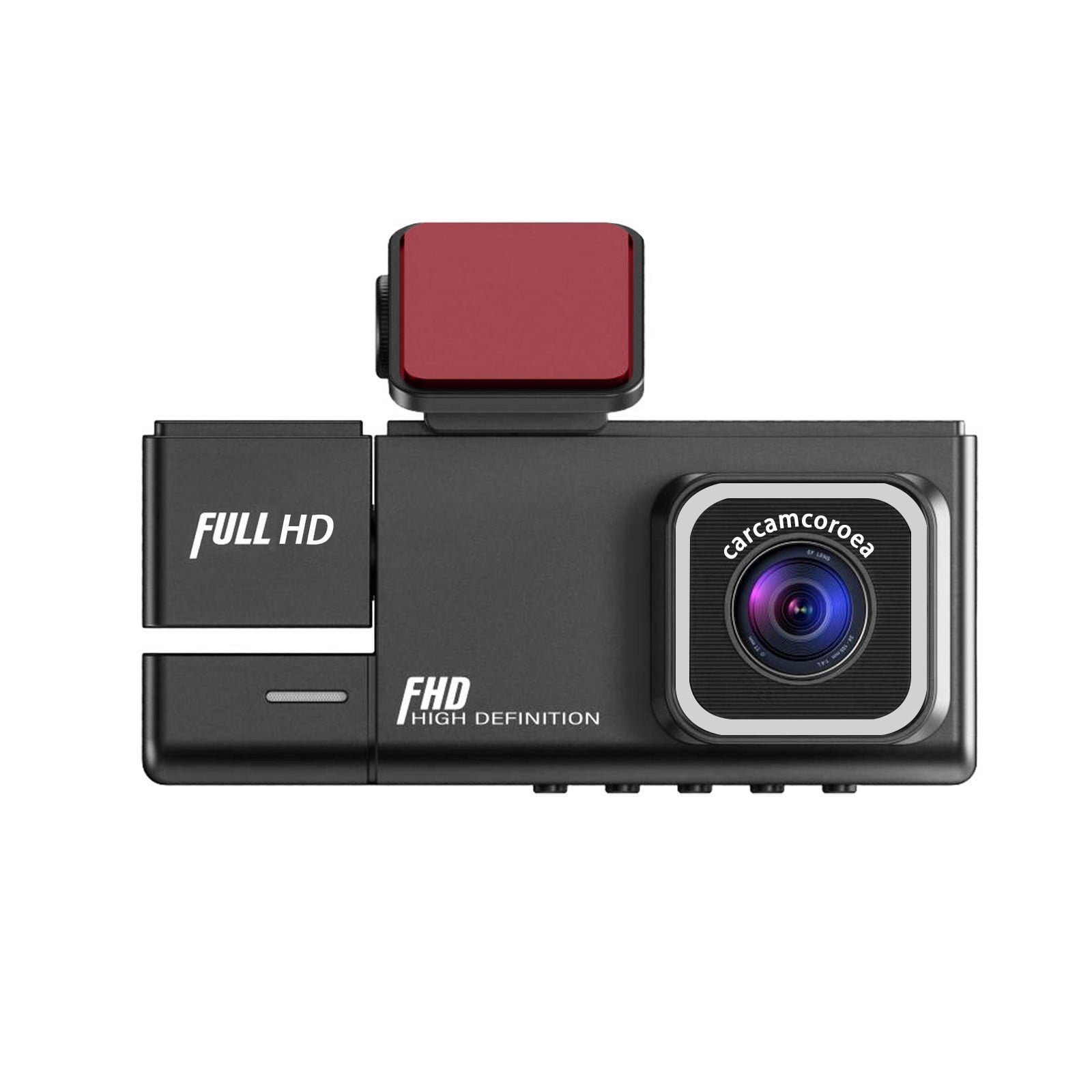 3 Lens Car Dash Cam with 1080P HD Front, Interior, and Rear Camera, 170° Wide Angle, Loop Recording, Easy Installation for Vehicle Security - Image 5