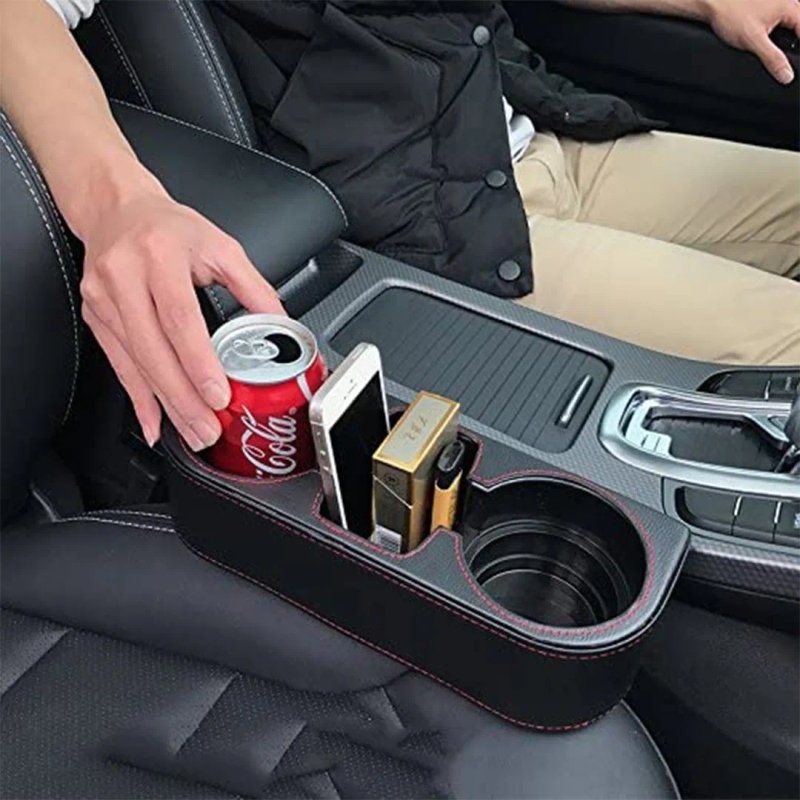 Car Cup Holder, Car Drink Holder – Cans Bottled Food Holder Phone Holder - Image 2