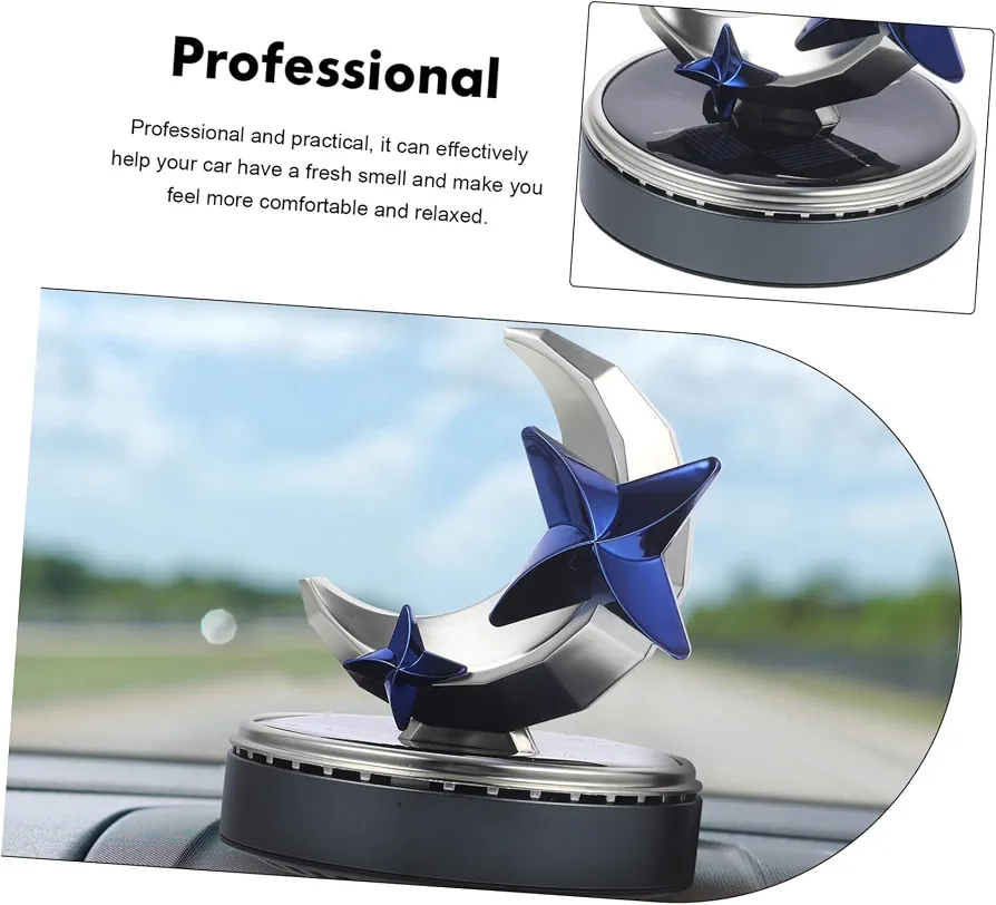 Solar car mounted fragrance car perfume interior decoration decoration deodorization lasting fragrance car air freshener - Image 4