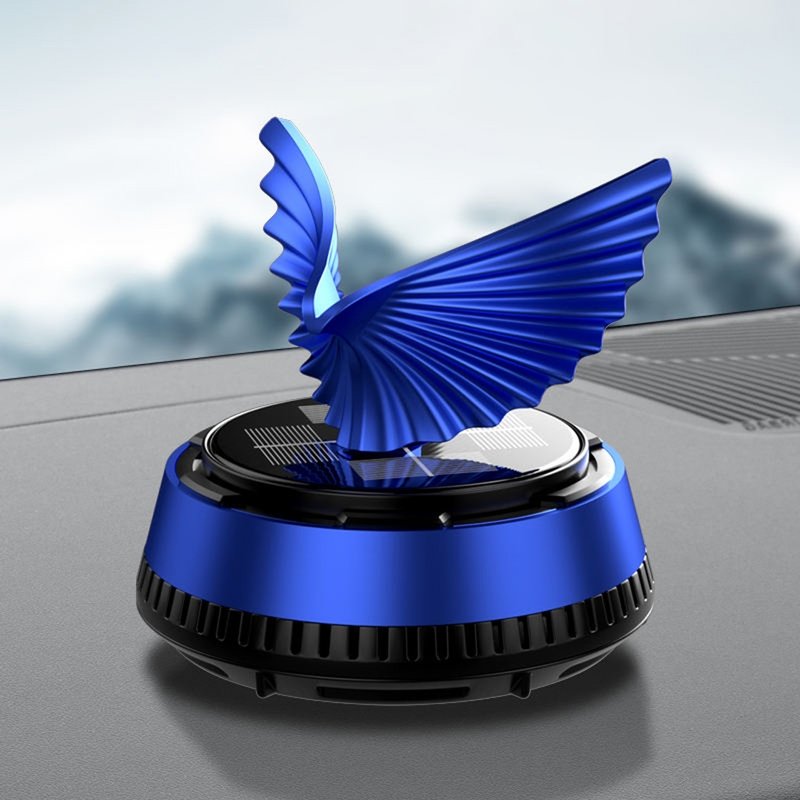 Eagle Wings Car Dashboard Showpiece | Rotable, Powered by In-Built Solar System & Perfume - Image 2
