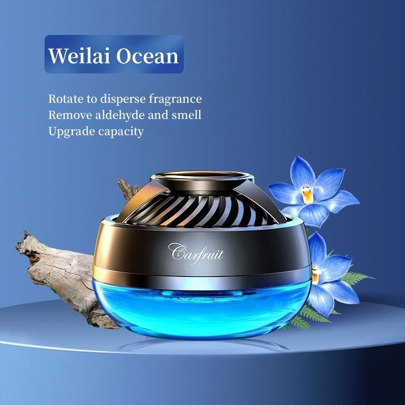 Hot Selling Luxury Solar Powered Car Air Freshener Modern Plastic Aroma Diffuser Fragrance Perfume Manufactured Hot Selling Car - Image 5
