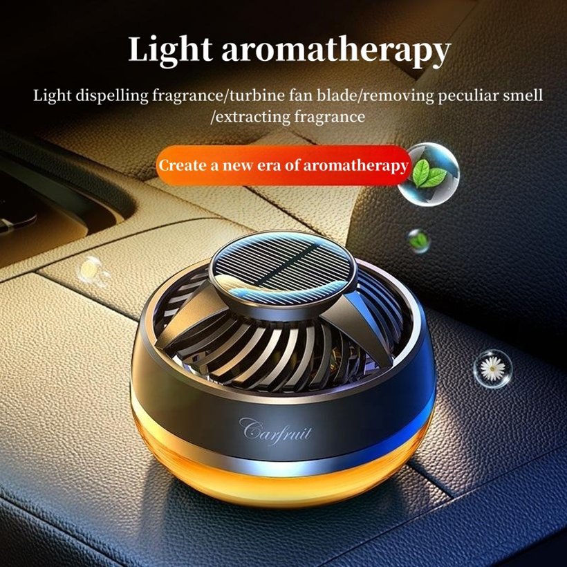 Hot Selling Luxury Solar Powered Car Air Freshener Modern Plastic Aroma Diffuser Fragrance Perfume Manufactured Hot Selling Car - Image 7