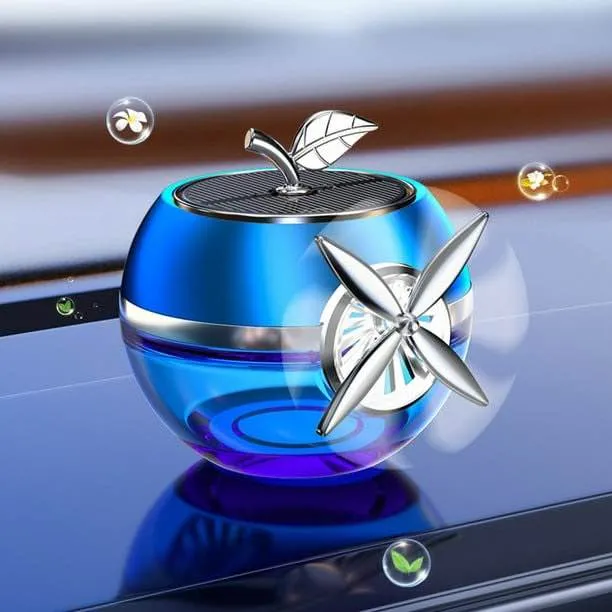 Car Perfume - Solar Rotating Car Spray Freshener - Car Fragrance with Long Lasting Aroma to Relieve Fatigue Gift for Family Friends - Image 5