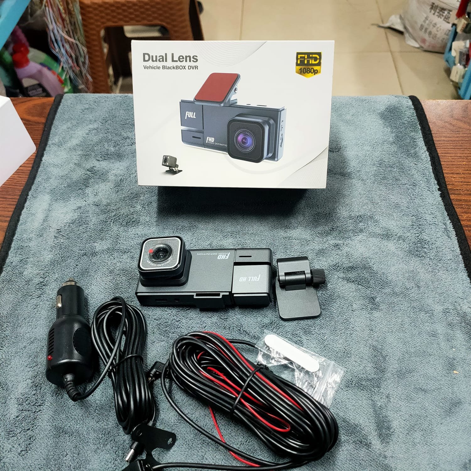 3 Lens Car Dash Cam with 1080P HD Front, Interior, and Rear Camera, 170° Wide Angle, Loop Recording, Easy Installation for Vehicle Security - Image 6