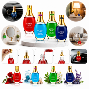 AITELI Premium Refill Air Freshener – 5 Star Hotel Fragrance for Car, Home, Office & Bathroom | Long Lasting Aroma