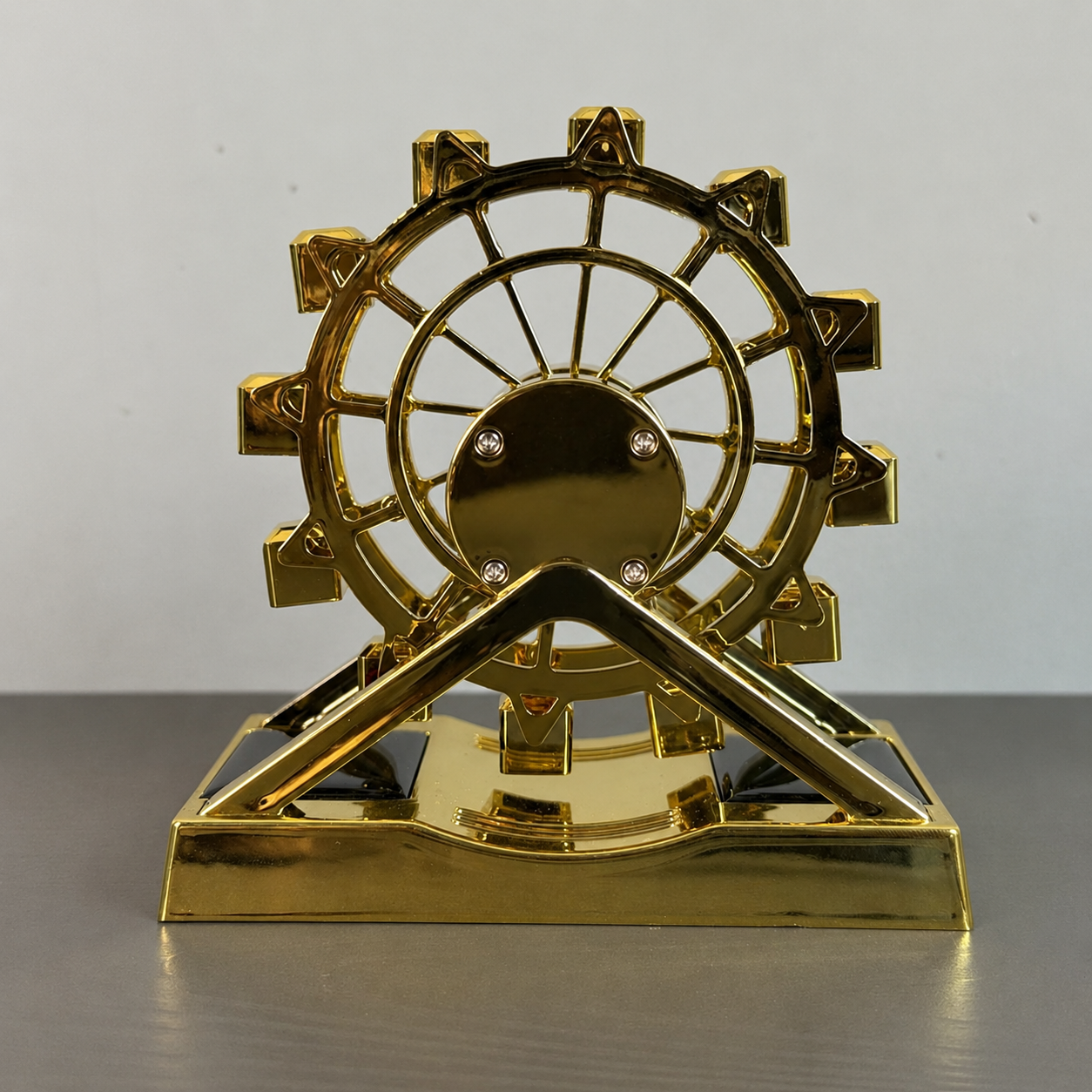 Ferris wheel Design Solar Powered Dashboard Showpiece Perfume - Image 3