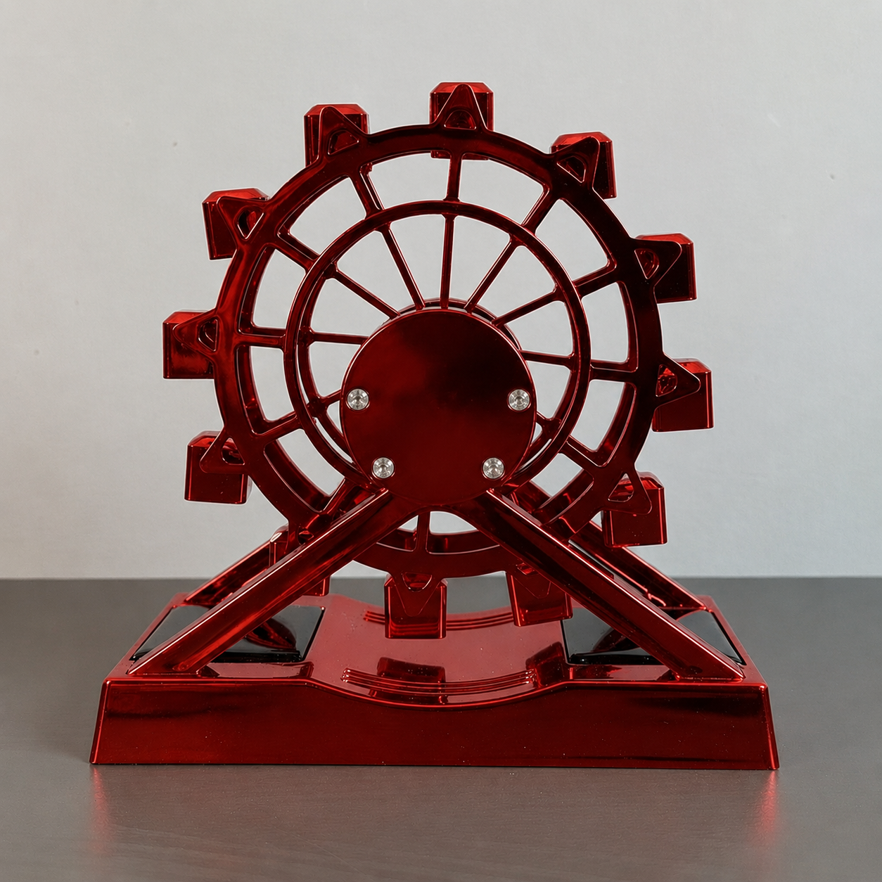 Ferris wheel Design Solar Powered Dashboard Showpiece Perfume - Image 5