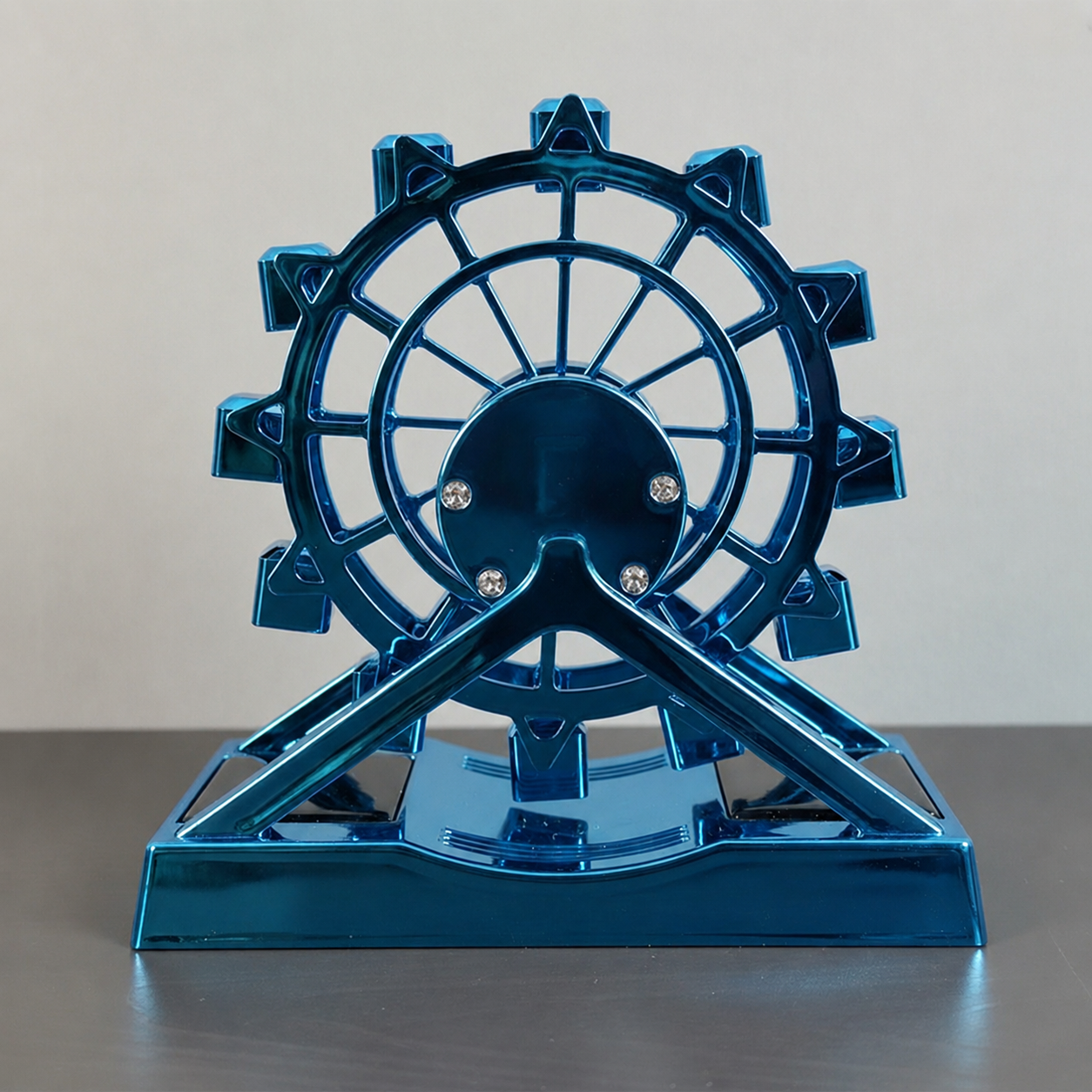 Ferris wheel Design Solar Powered Dashboard Showpiece Perfume - Image 4