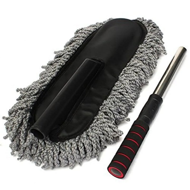 High-Quality Microfiber Car Flute Duster– Multi-Purpose Cleaning for Car Ultra Soft Microfiber & Scratch-Free Cleaning - Image 5