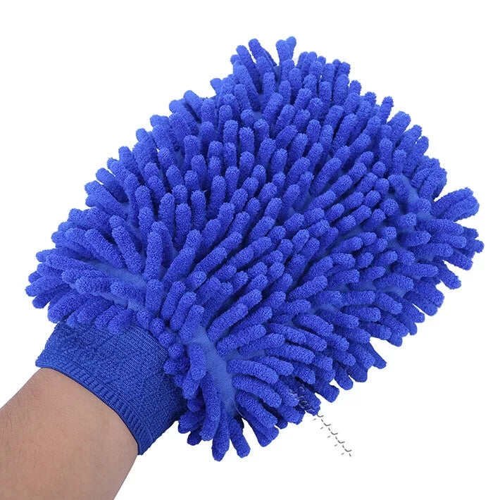 Car & Bike Wash Hand Gloves Towel Microfiber Cleaning Tools - Image 3