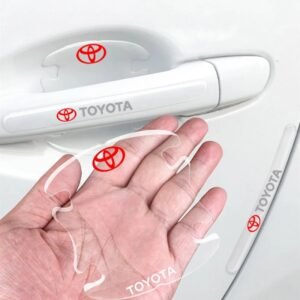 Car Door Handle Scratch Protector 4-Piece Set – Durable Protection Against Scratches and Scuffs