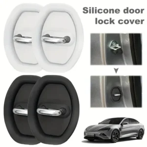 4pcs Car Door Lock Guard – Silent Silicone Protector