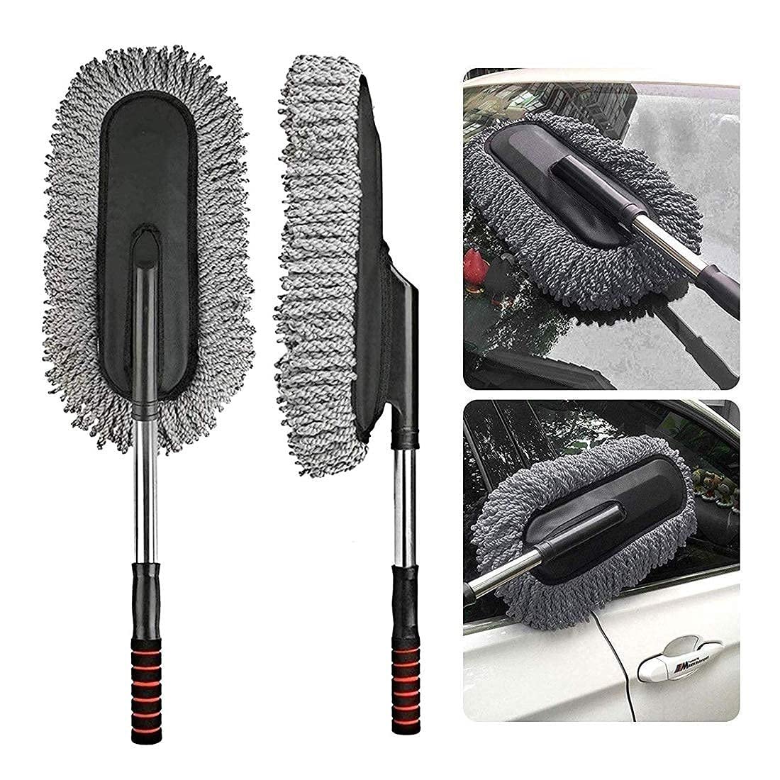 High-Quality Microfiber Car Flute Duster– Multi-Purpose Cleaning for Car Ultra Soft Microfiber & Scratch-Free Cleaning