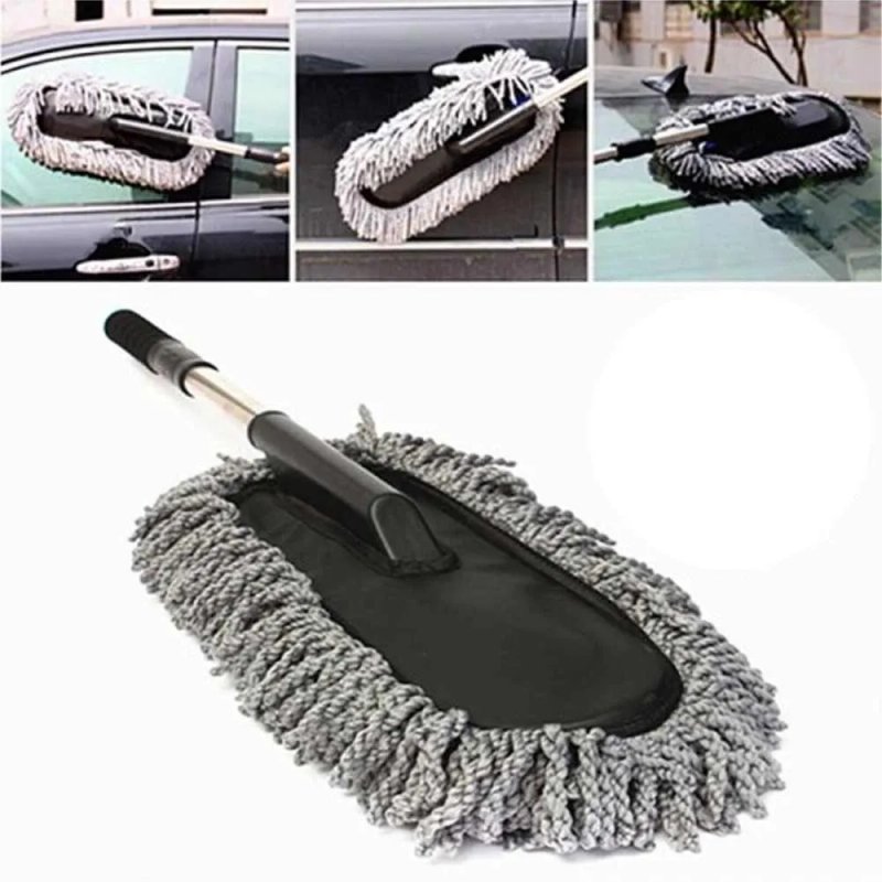 High-Quality Microfiber Car Flute Duster– Multi-Purpose Cleaning for Car Ultra Soft Microfiber & Scratch-Free Cleaning - Image 3