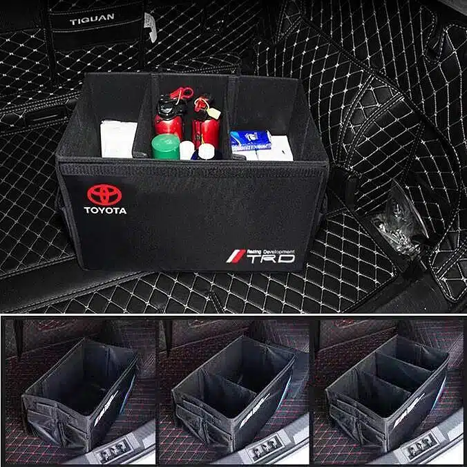 Premium Foldable Car Trunk Storage Organizer | Toyota TRD | Mitsubishi Sports | Honda Sports | Nisaan Sports | Sports | - Image 9