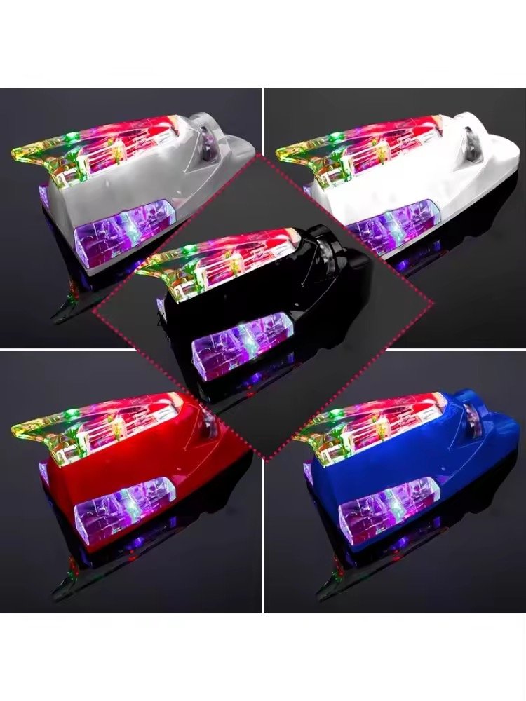 Car Shark Fin Antenna with Wind Power LED Light – Modern Design for Better Signal - Image 8