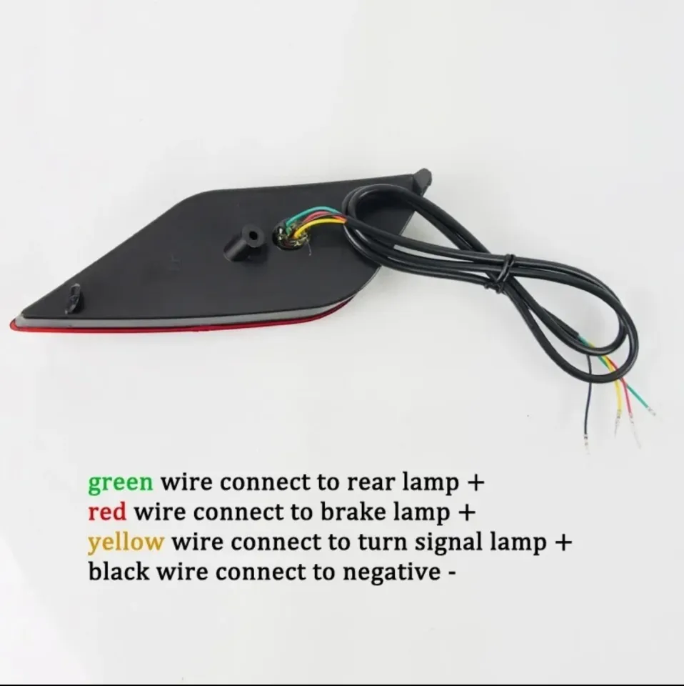 Corolla Cross 2020-2025 Car LED Rear Fog Light Tail Bumper back show Light Sets, back show lights. - Image 2