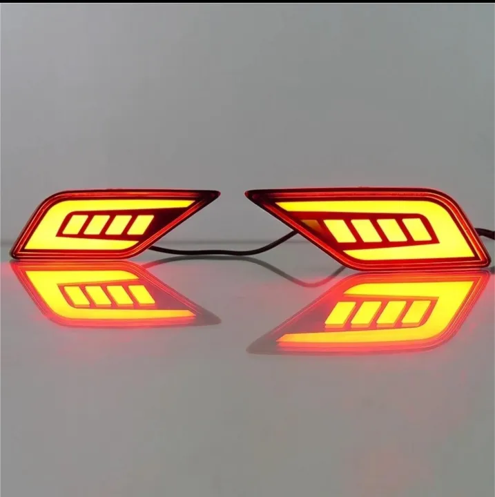 Corolla Cross 2020-2025 Car LED Rear Fog Light Tail Bumper back show Light Sets, back show lights. - Image 8
