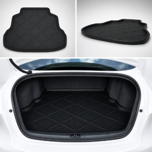 Universal Car Trunk Mat – Waterproof All-Weather Cargo Liner, Anti-Slip Boot Protector with Raised Edges