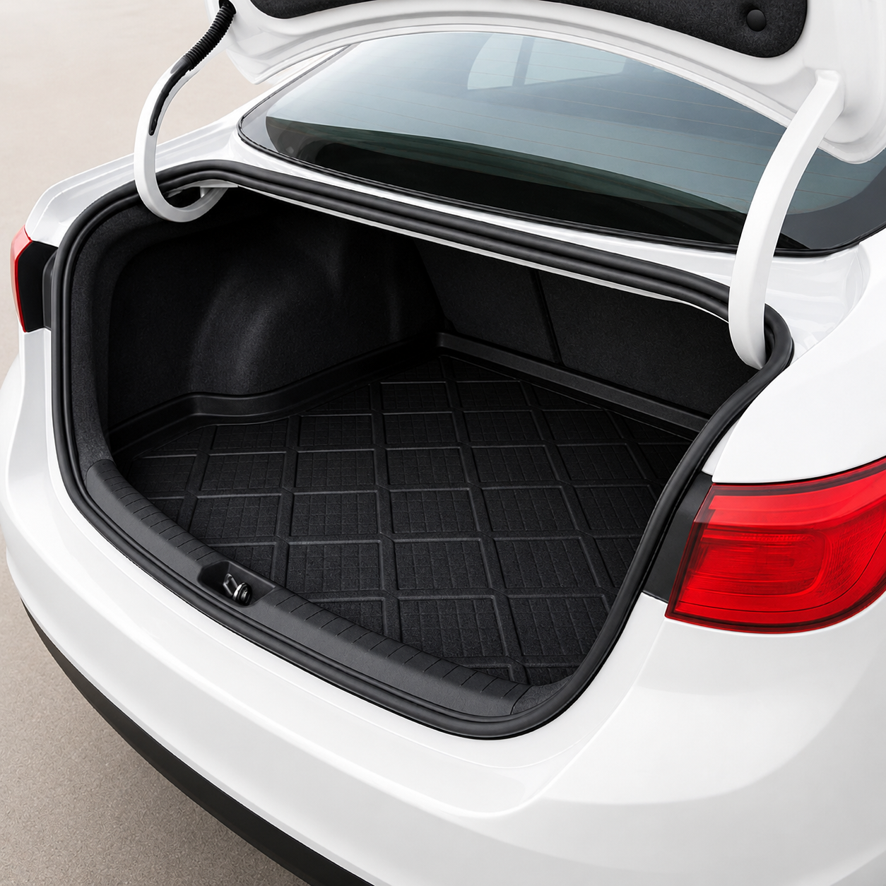Universal Car Trunk Mat – Waterproof All-Weather Cargo Liner, Anti-Slip Boot Protector with Raised Edges - Image 2